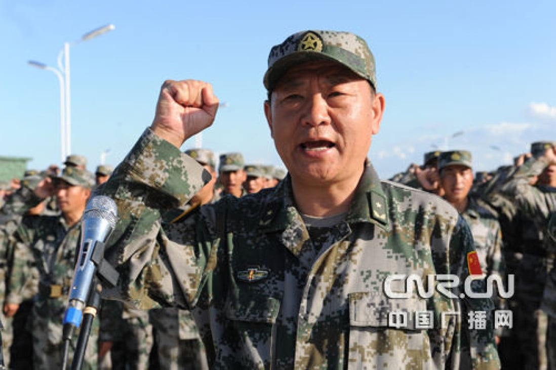 A 2009 file photo of Major General Pan Liangshi. Photo: SCMP Pictures 