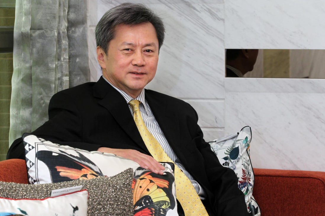 Cheung Kong's Justin Chiu Kwok-hung criticised market observers who said US tapering would trigger sharp price falls. Photo: Edward Wong