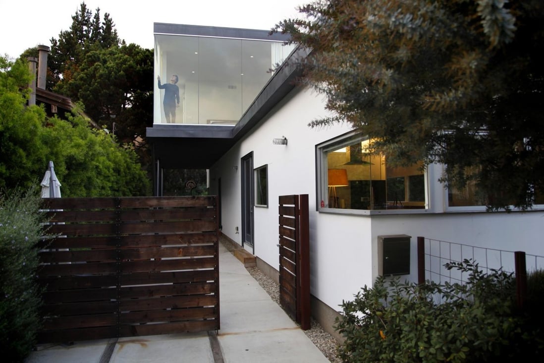 The house built in 2008 by architect Kevin Tsai was remodelled for new owners in 2012, and included a glass box addition for an upstairs master bedroom.Photo: McClatchy-Tribune