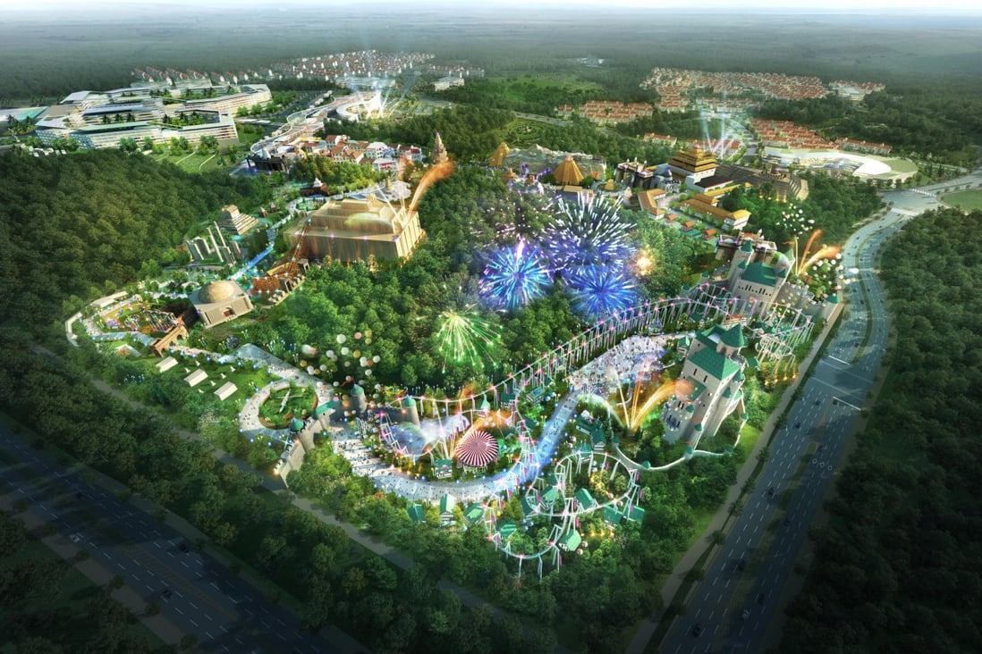 Artist's impression of the Jeju Island gaming resort to be developed by Genting Singapore and Landing International. Photo: SCMP