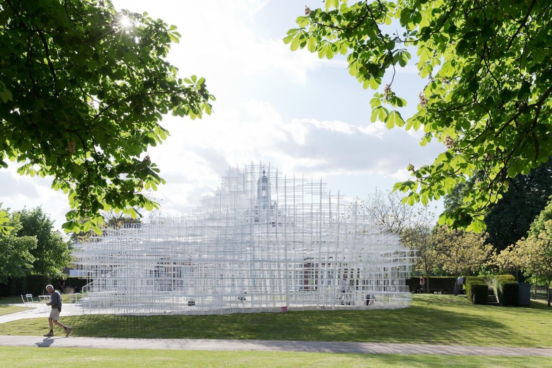 The pavilion for London's Serpentine Gallery. Photo: Iwan Baan
