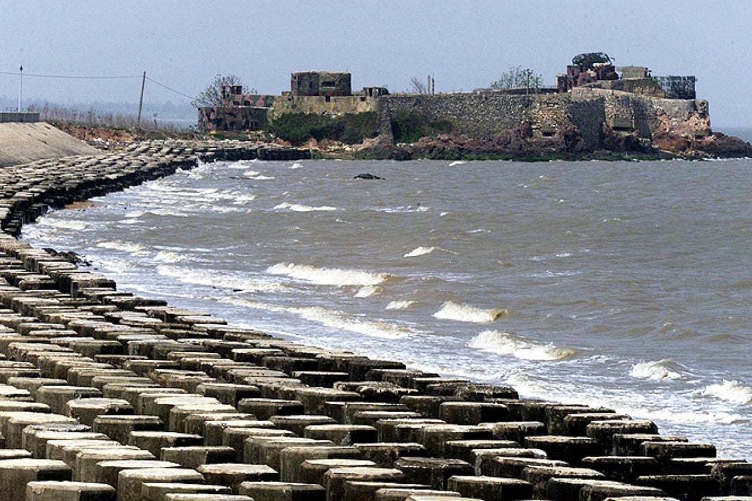 The fortified Kinmen island group was heavily shelled by Chinese forces in the late 1950s. Photo: AFP