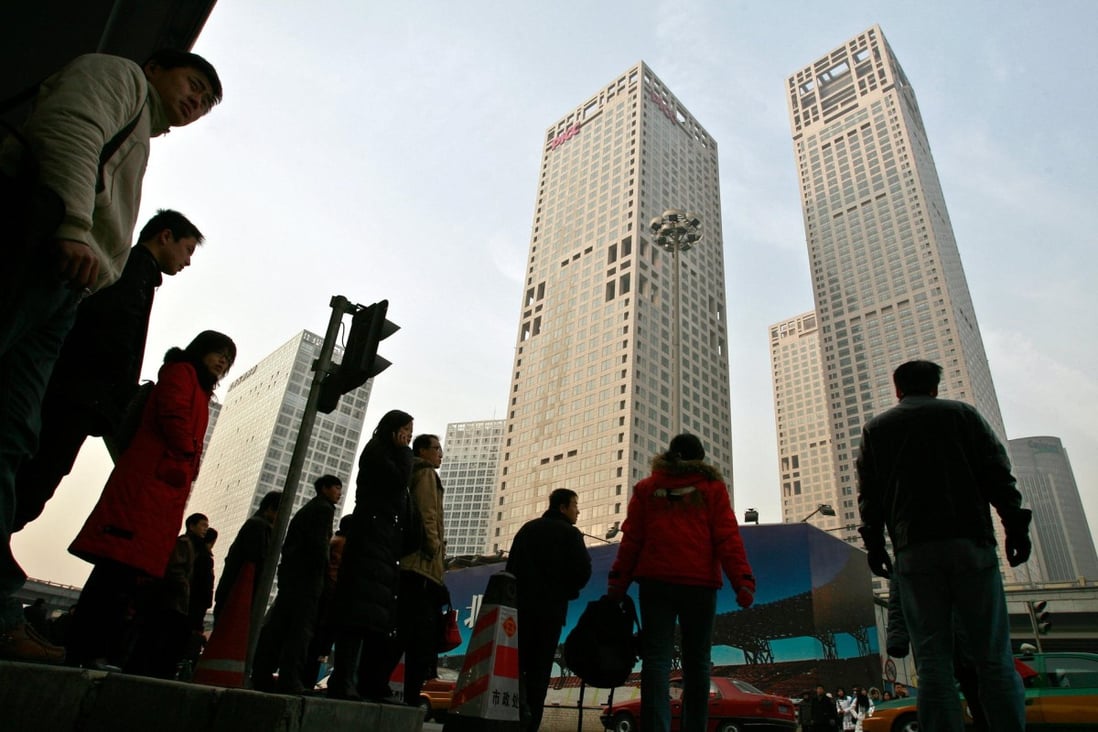 Land is in demand in Beijing's Central Business District.