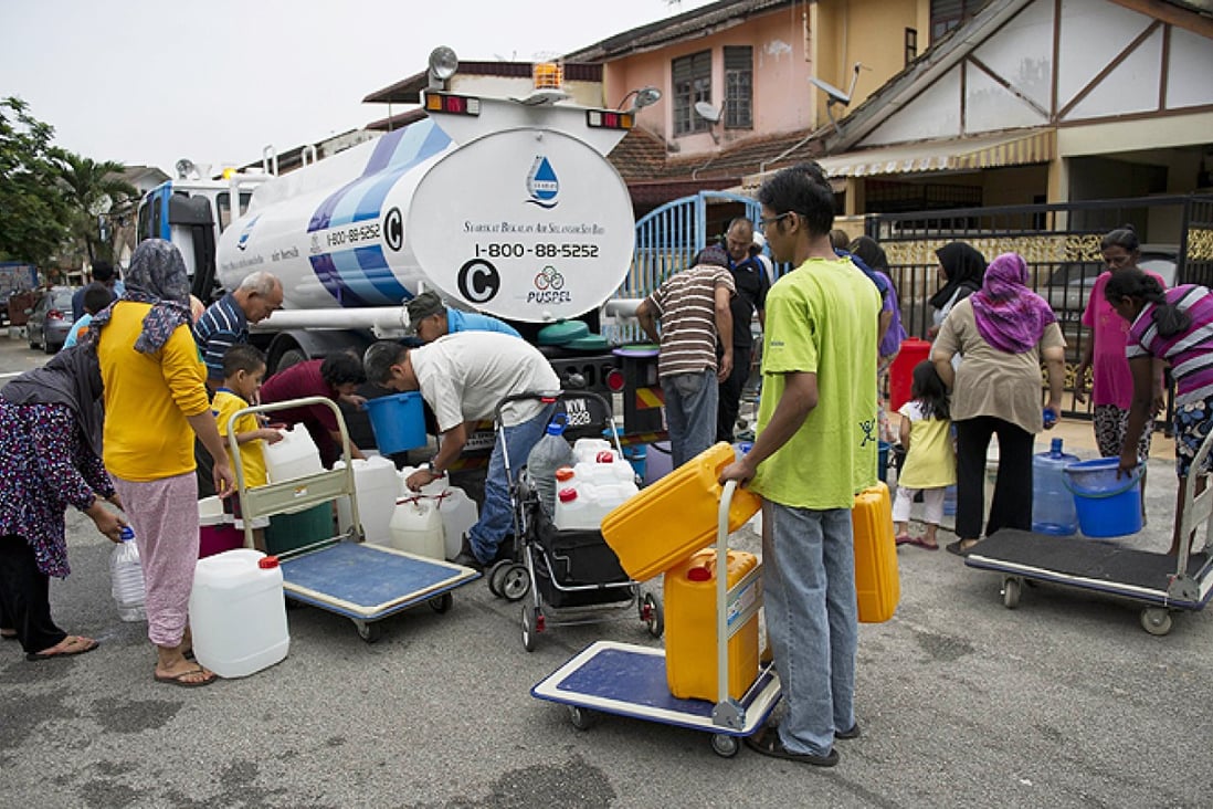 Drought Hit Malaysian State Rations Water South China Morning Post