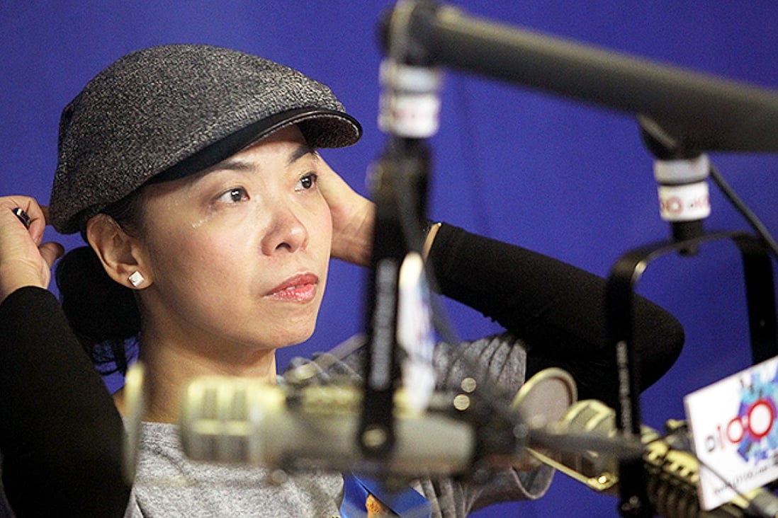 Sacked Commercial Radio host Li Wei-ling. Photo: Sam Tsang