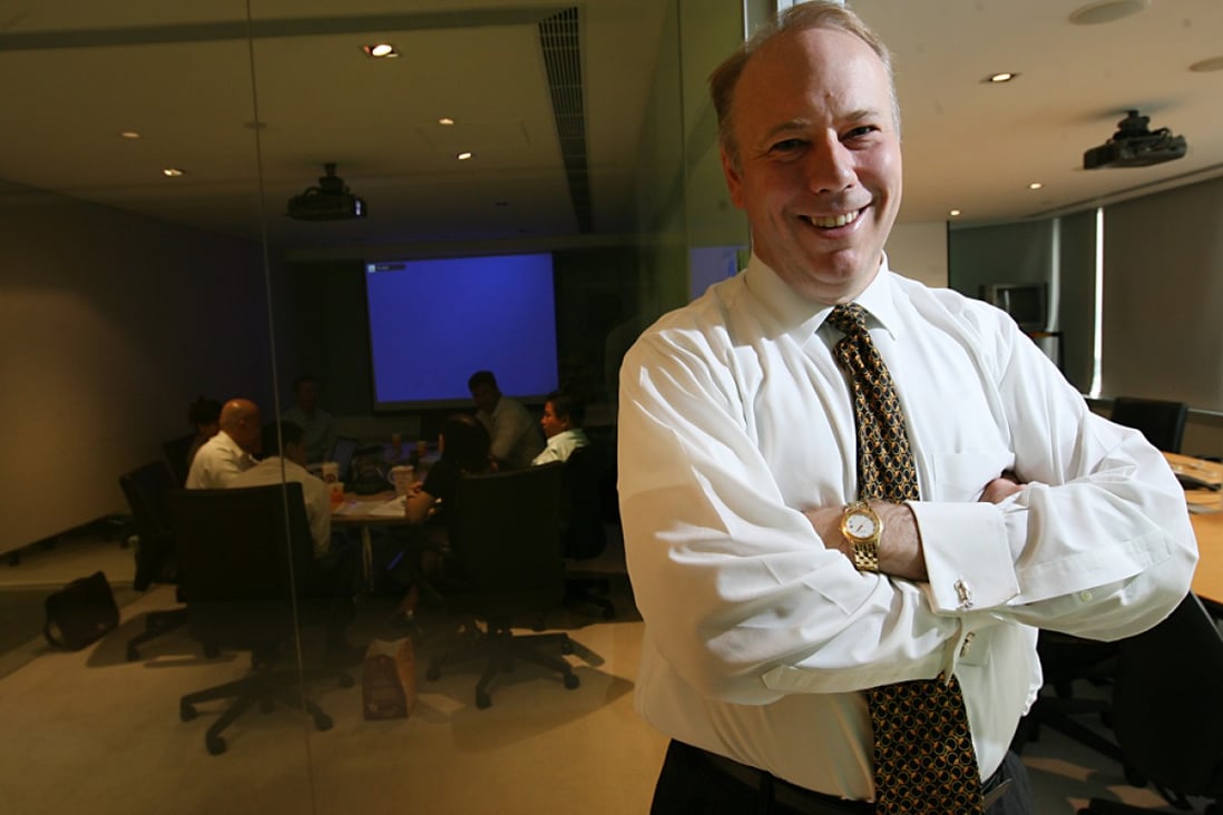 Bill Barney is the former chief executive of Hong Kong-based Pacnet. Photo: Felix Wong