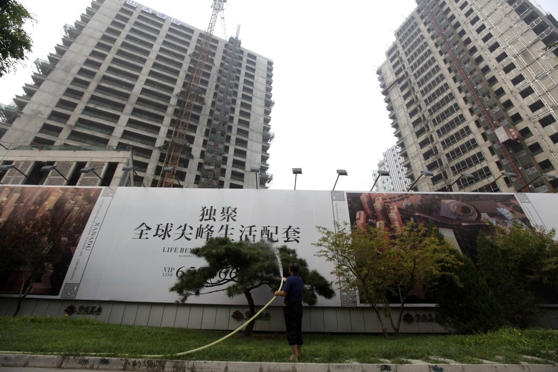 China Vanke, which normally sells only fully furnished flats, surprised the market by selling bare-shell units at a new Beijing project at cut-rate prices this month. Photo: Reuters