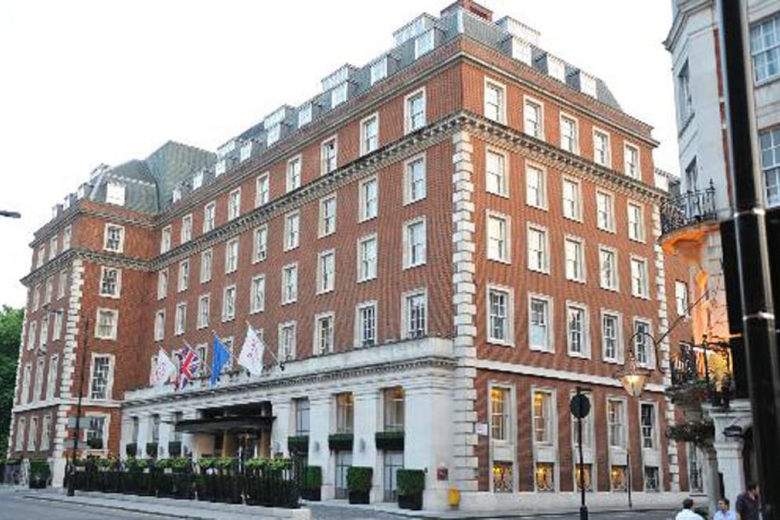 The 237-room Marriott London Grosvenor Square Hotel.