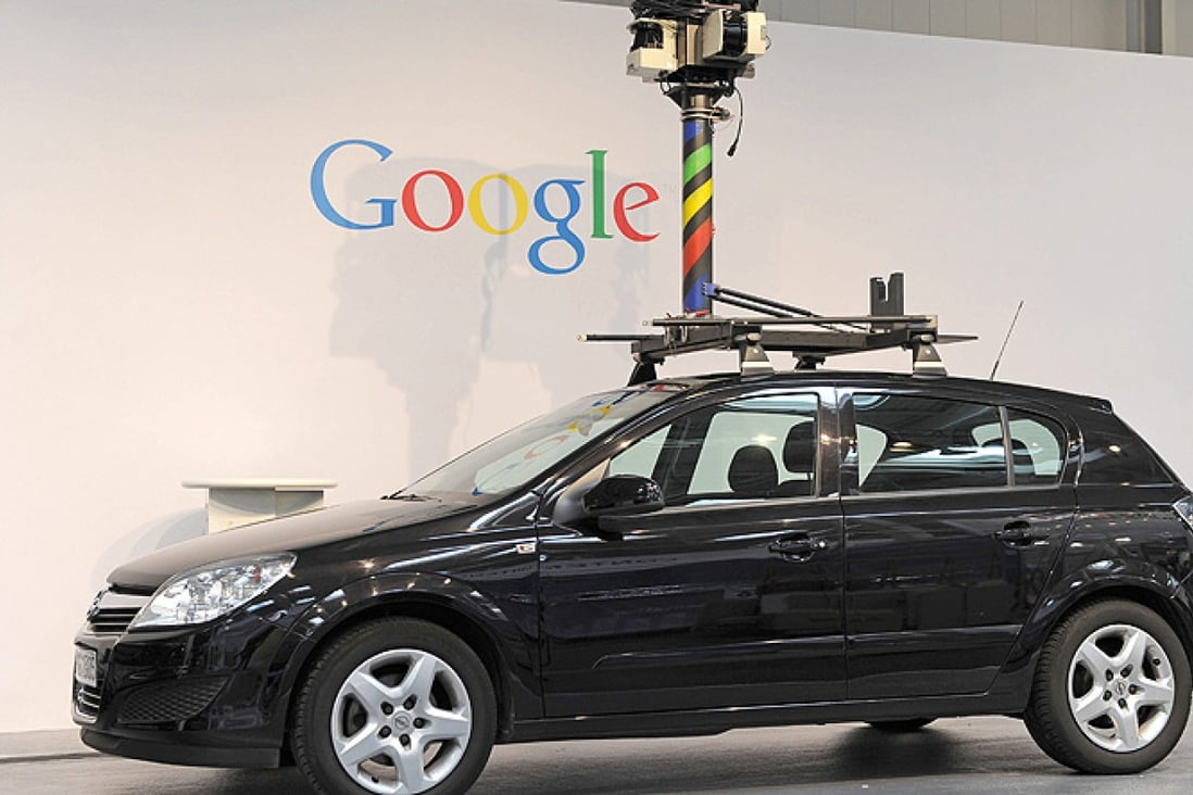A vehicle used by Google to collect data for Street View. Photo: EPA