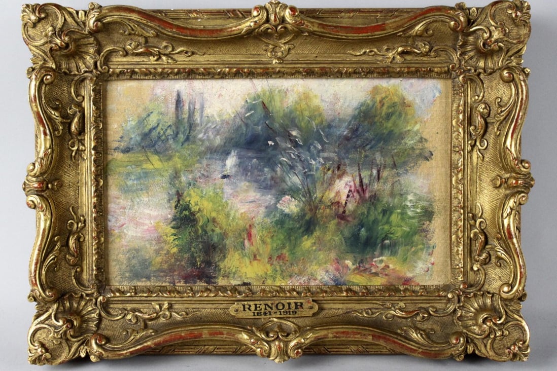 Home again: Renoir's On the Shore of the Seine. Photo: AP