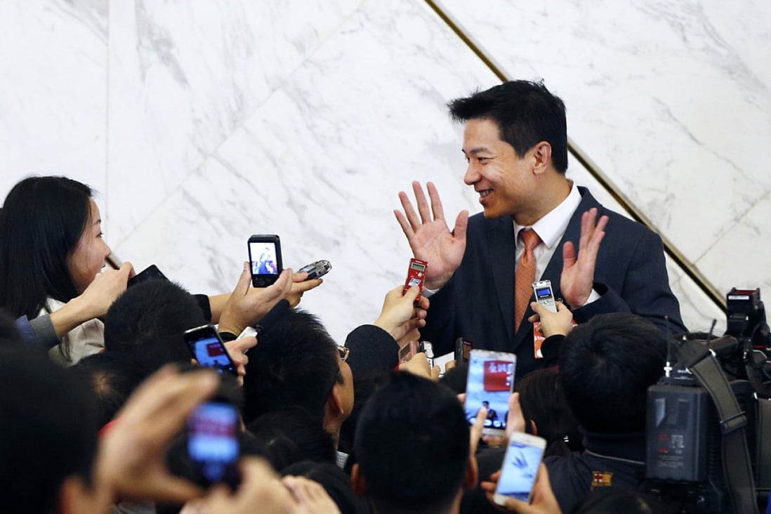 Baidu chairman and chief executive Robin Li is the mainland's richest person. Photo: Xinhua