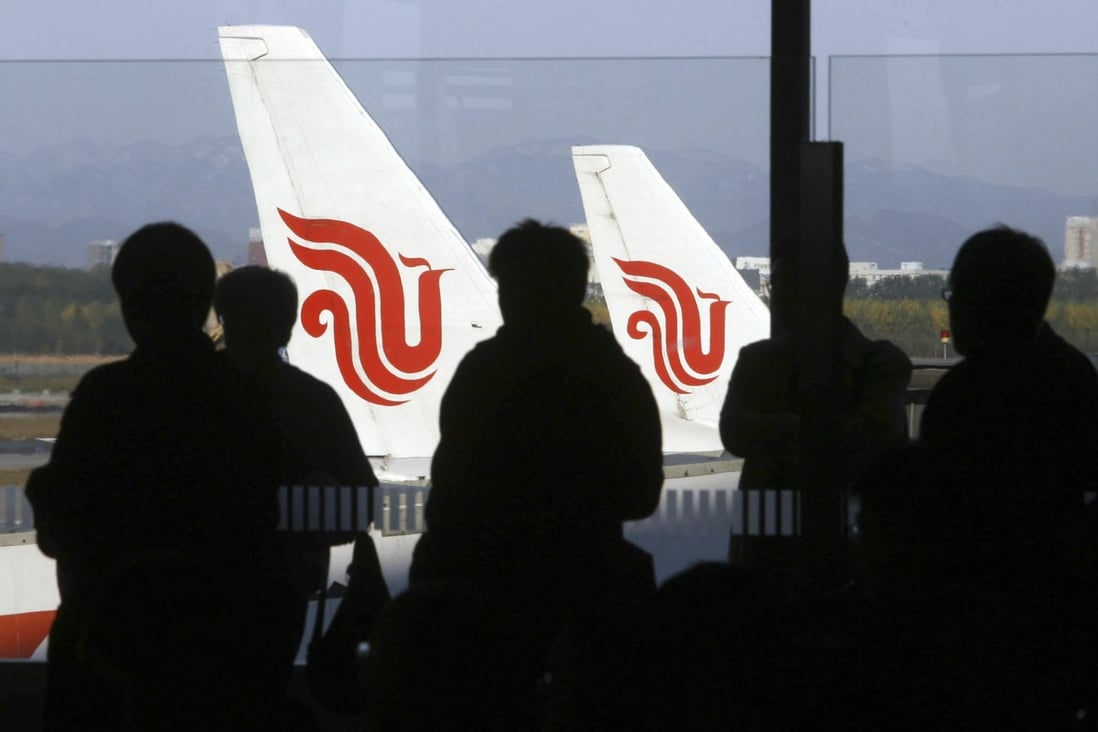 Air China says it has received the letter and is verifying each signatory. Photo: Bloomberg