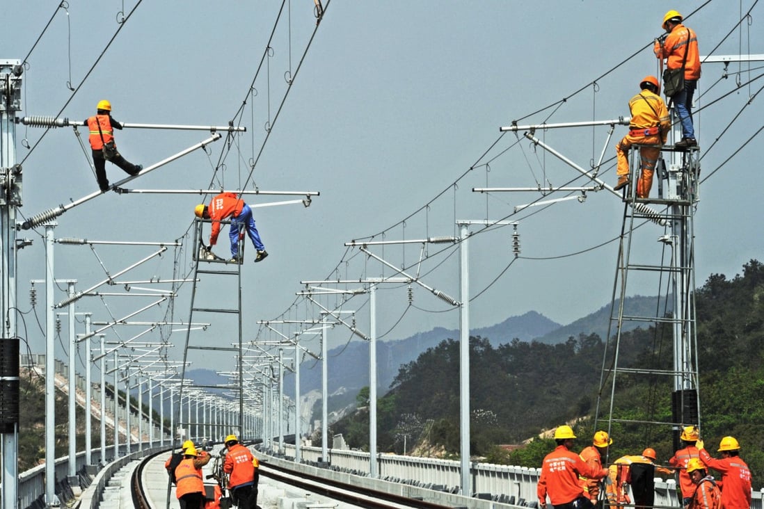 The infrastructure sector of the construction industry is expected to grow the fastest, be the most profitable and most open to foreign suppliers over the near term. Photo: Xinhua