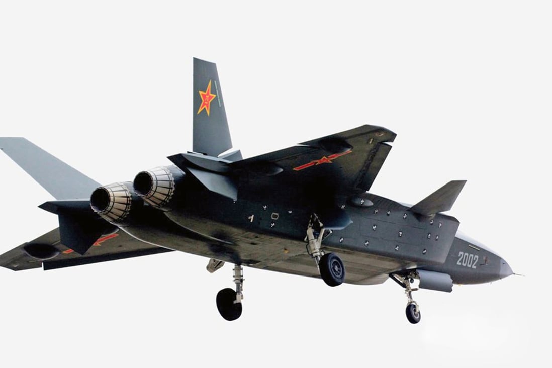 Undated photo of Chinese stealth fighter jet J-20 uploaded by web users. Photo: SCMP Pictures