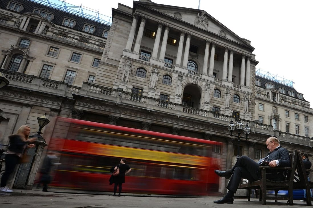 The Bank of England is likely to want to take more action soon to stop the British housing market running away with itself. Photo: AFP