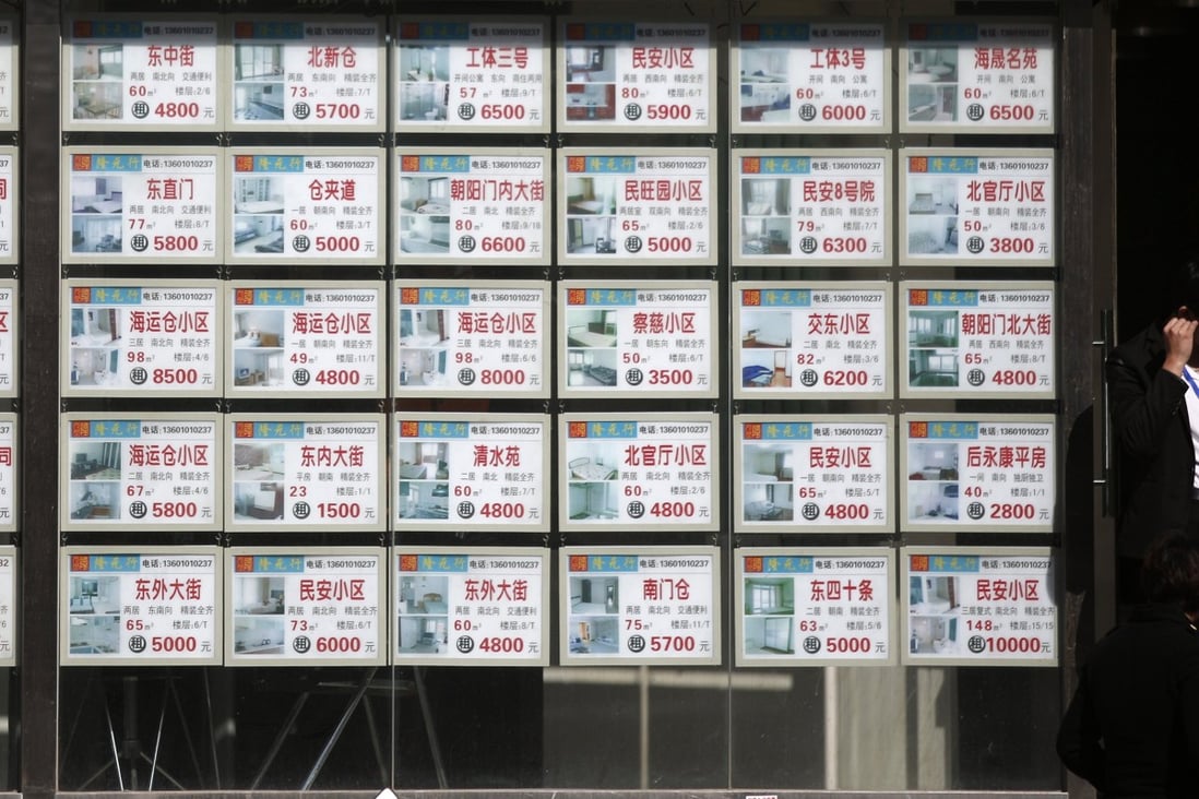 Beijing suffered a 7 per cent fall from March in the number of secondary home transactions. Photo: Reuters