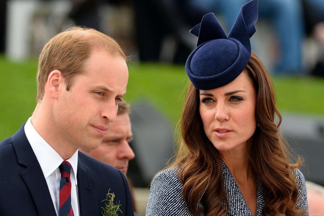 Prince William, left, referred to then-girlfriend Kate Middleton as 'babykins' in one message. Photo: AFP