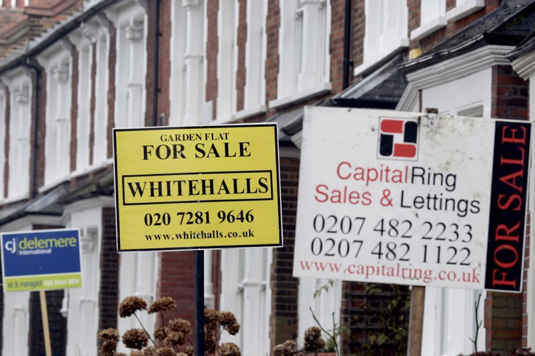A rising number of pension funds and insurers have snapped up or built thousands of British homes to rent out over past two years. Photo: Bloomberg