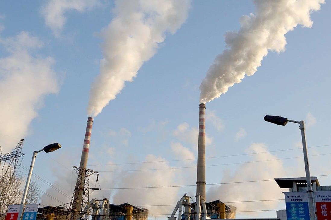 China considering cap on greenhouse gas pollution