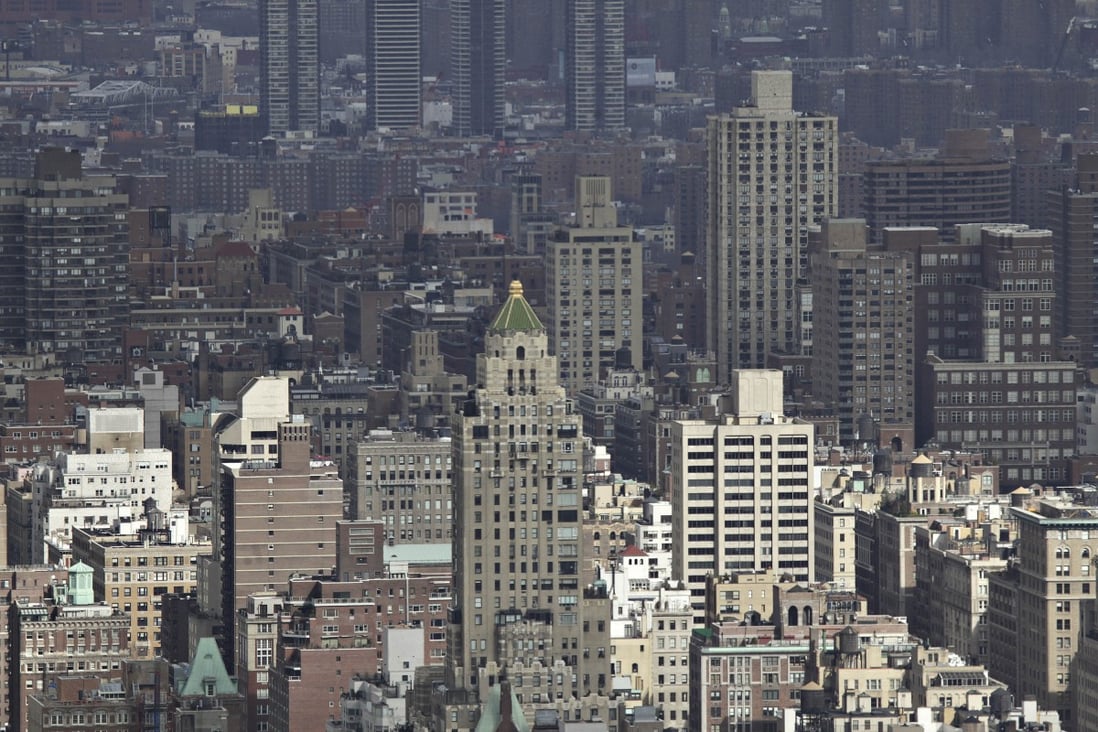 The median monthly rent in Manhattan rose 3.1 per cent last month from a year earlier to US$3,300. Photo: Bloomberg