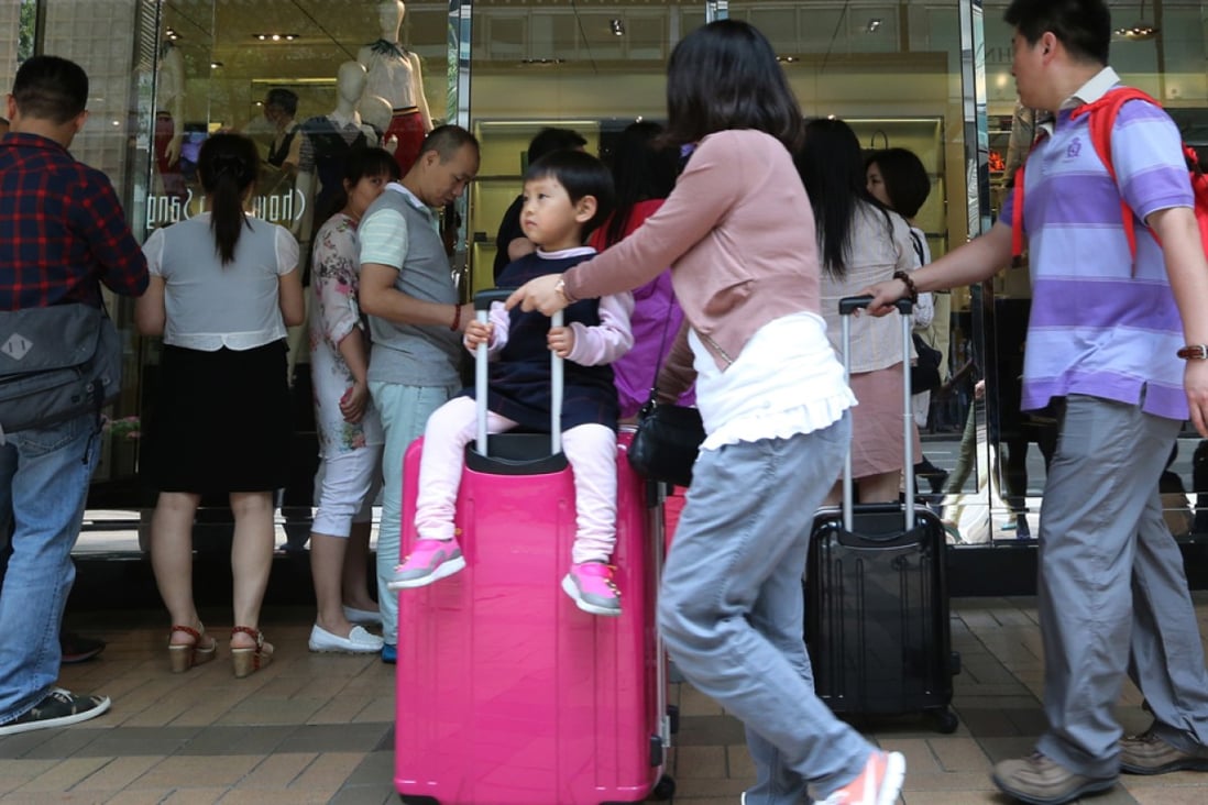 Mainlanders' spending in HK has no effect on our GDP