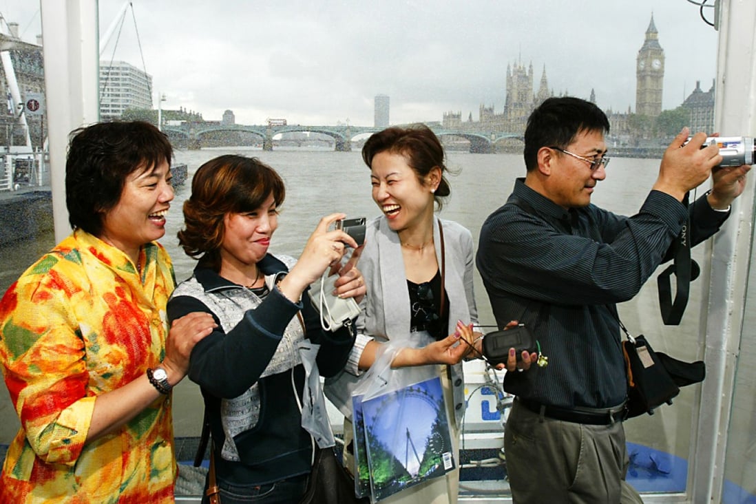 Britain hopes to attract more Chinese visitors. Photo: Reuters