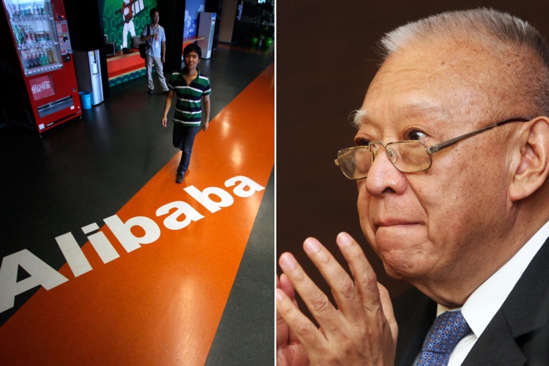 Tung Chee-hwa (right). Alibaba's first revision to its listing prospectus showed net income in the past year almost tripled from a year earlier. Photos: SCMP and Reuters