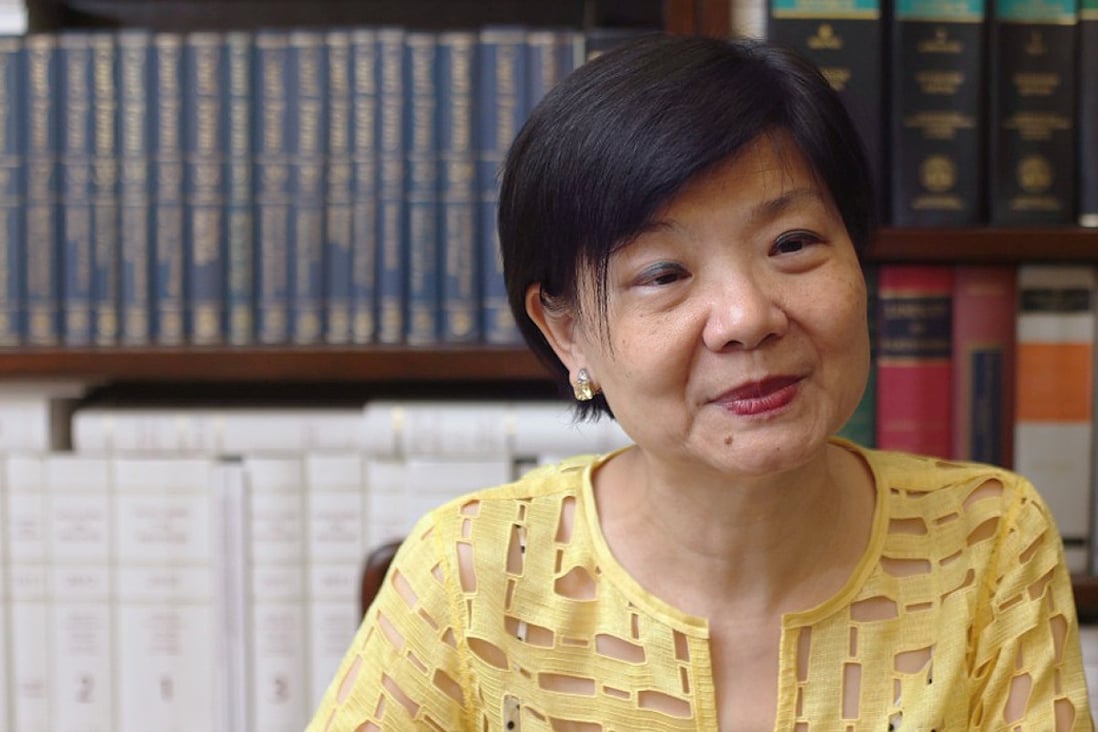 Audrey Eu Yuet-mee of the Civic Party: "If [the legal system] goes, then everything in Hong Kong would really go with it." Photo: May Tse  
