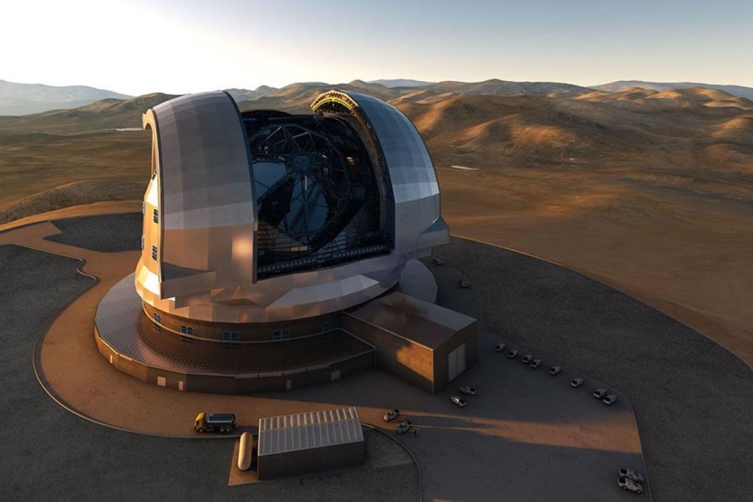 Самый большой телескоп в мире находится. Чрезвычайно большой телескоп (ELT). E-ELT телескоп. Телескоп ELT В Чили. E-ELT - Европейский чрезвычайно большой телескоп.
