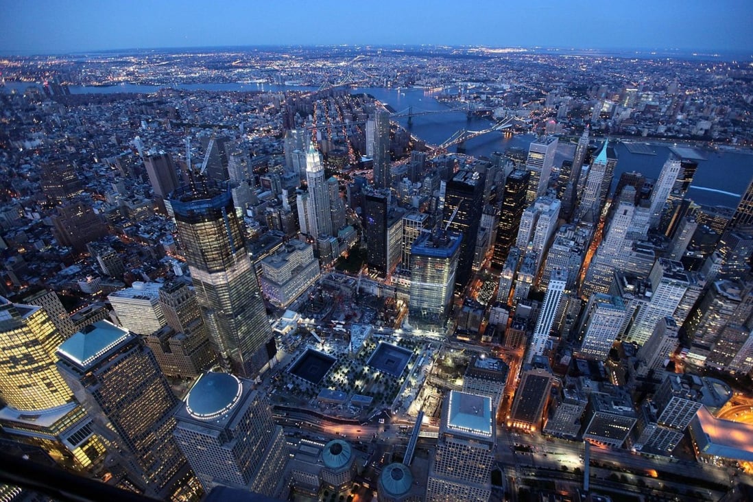 Manhattan has about 400 million sqft of office space, roughly equal to the office space in all of Canada.