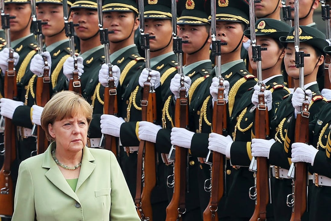 US spying allegations are serious, Angela Merkel tells Beijing audience