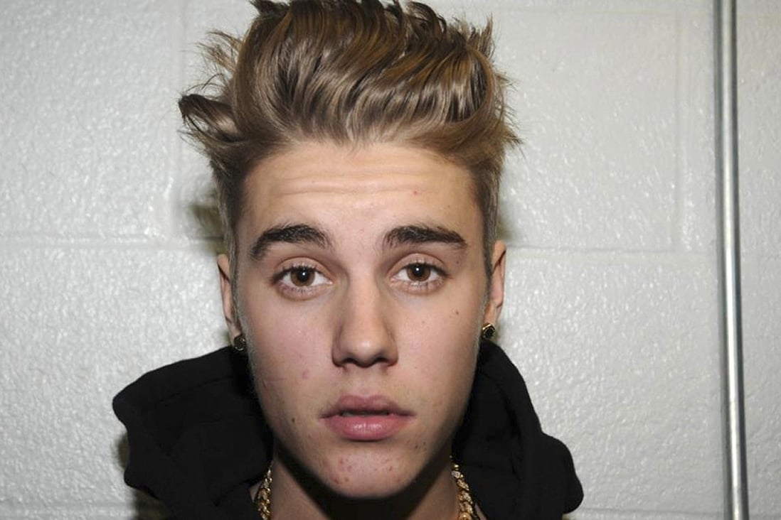 Canadian pop singer Justin Bieber in police custody in Miami Beach, Florida in January. Photo: Reuters
