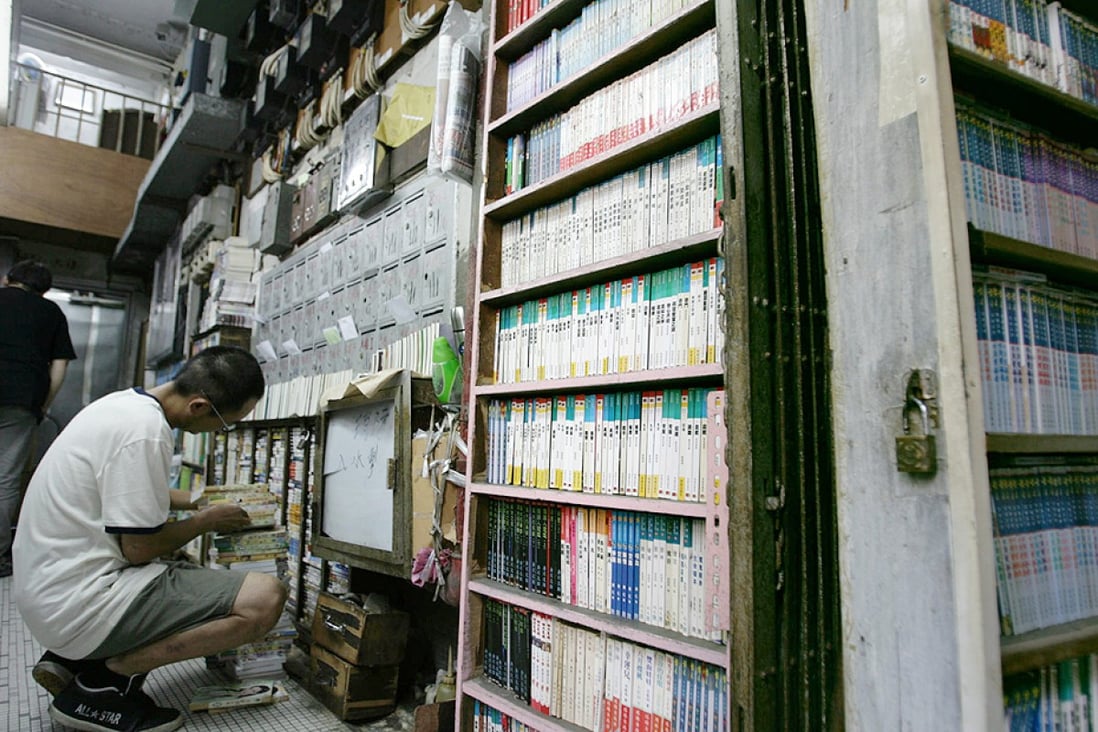 Hong Kong bookstores are facing declining sales. Photo: Felix Wong