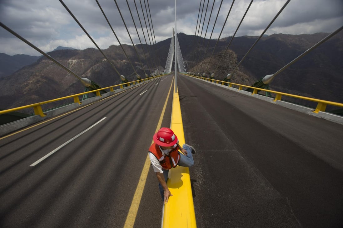 A recently completed bridge in the western Sierra Madre. Mexico's infrastructure plan includes investments in transport, water and energy projects. Photo: AP