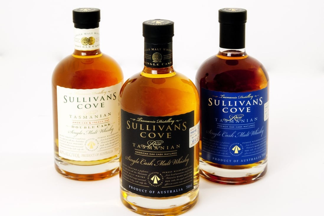 Sullivans Cove whisky.