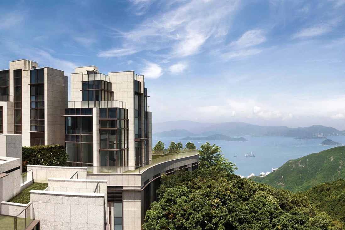 SHKP has withdrawn from sale two houses, No 11 and No 12, at its Twelve Peaks project on 12 Mount Kellett Road. Photo: SCMP Pictures