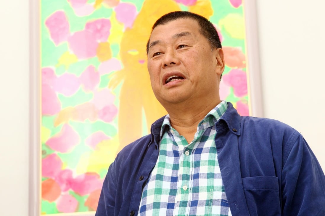 Jimmy Lai, chairman of Next Media. Photo: SCMP Picture
