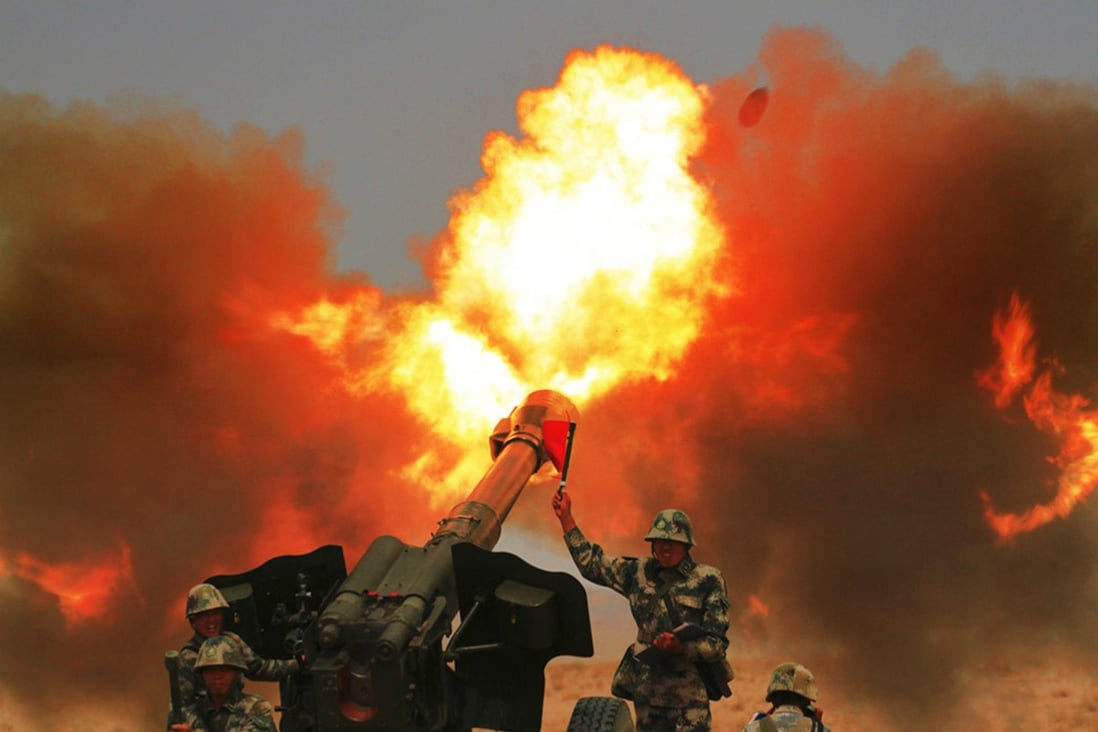 The PLA conducts exercises earlier this year. Photo: SCMP