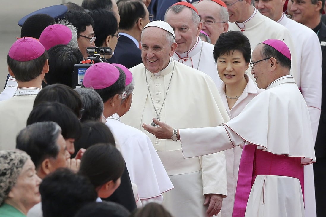 Pope Francis will spend five days travelling around South Korea and meeting some of the country's five million Catholics on the first trip by a pontiff to Asia since 1999. Photo: Reuters