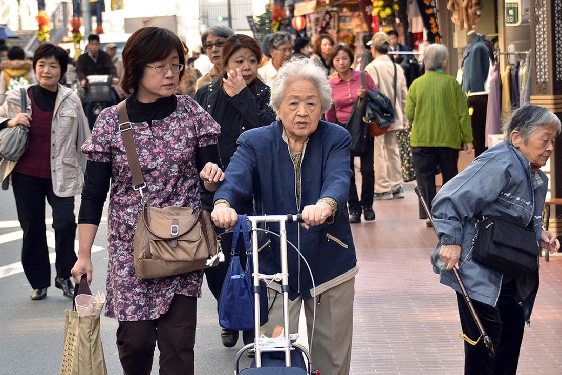 Japan’s birthrate is one of the world’s lowest at around 1.4 per cent. Photo: AP