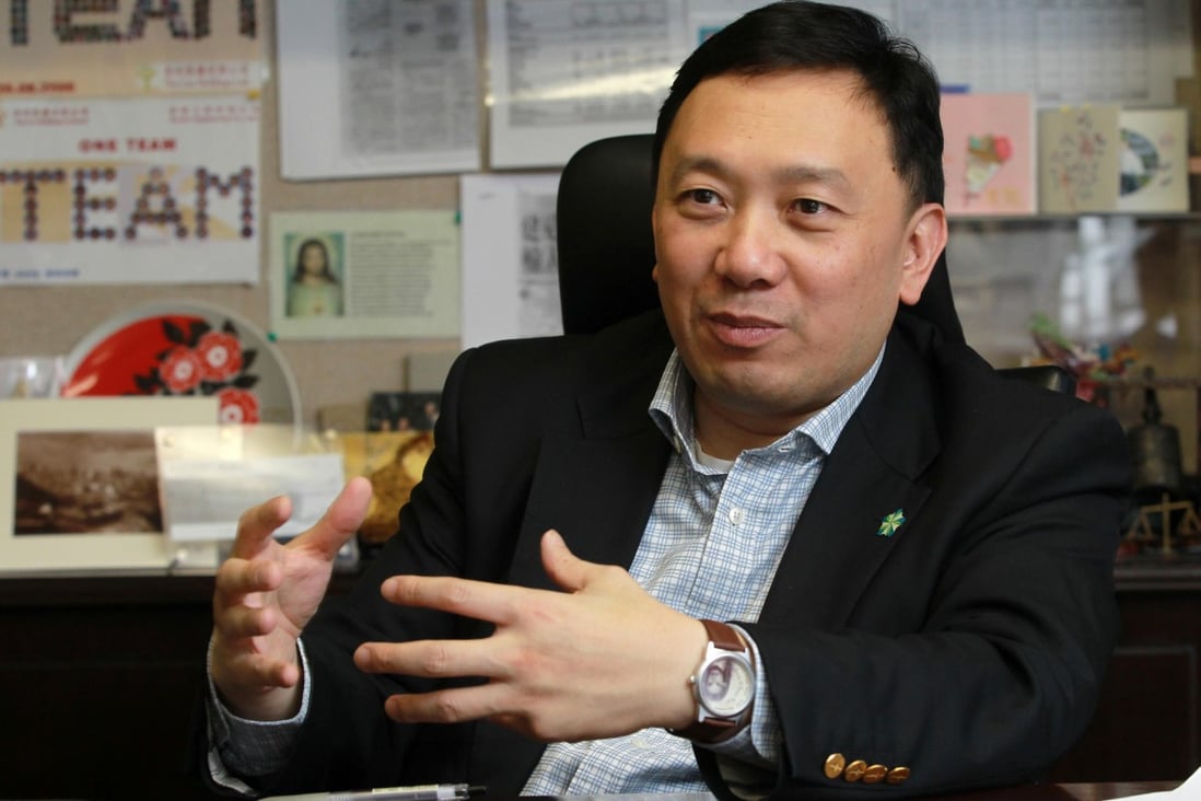 Conrad Wong wants to see the government provide more incentives to property developers to adopt green practices. Photo: Edward Wong
