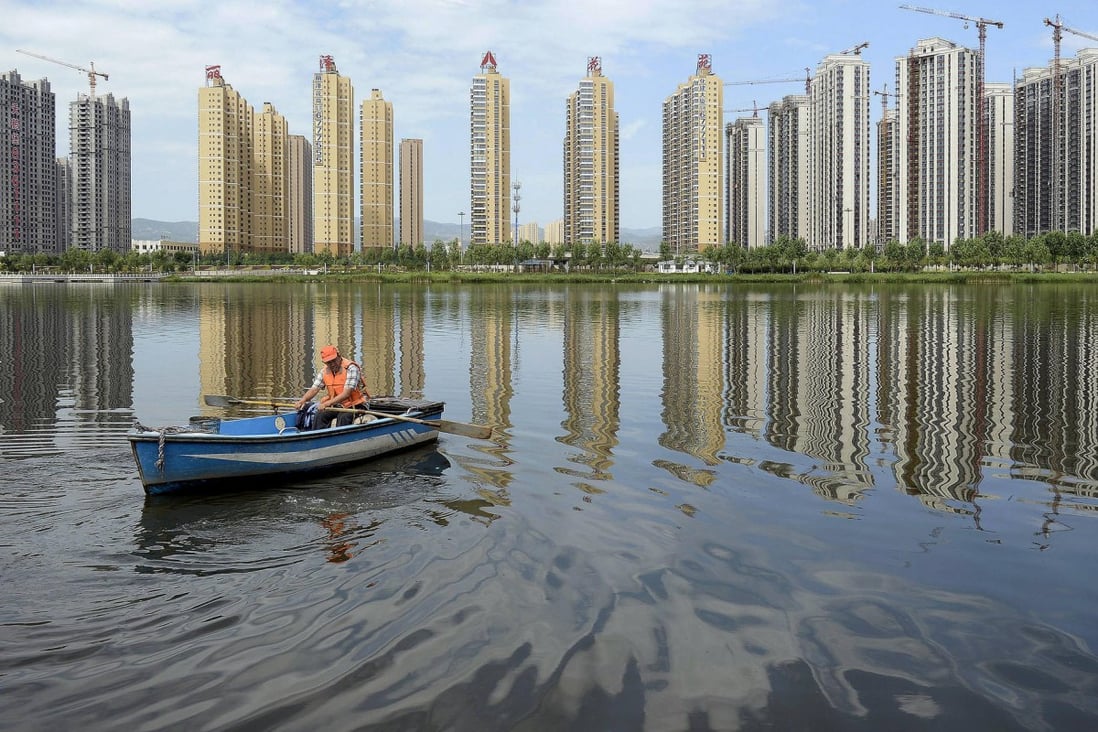 Investors in Chinese real estate companies are becoming increasingly worried over their exposure to high-interest securities. Photo: Reuters