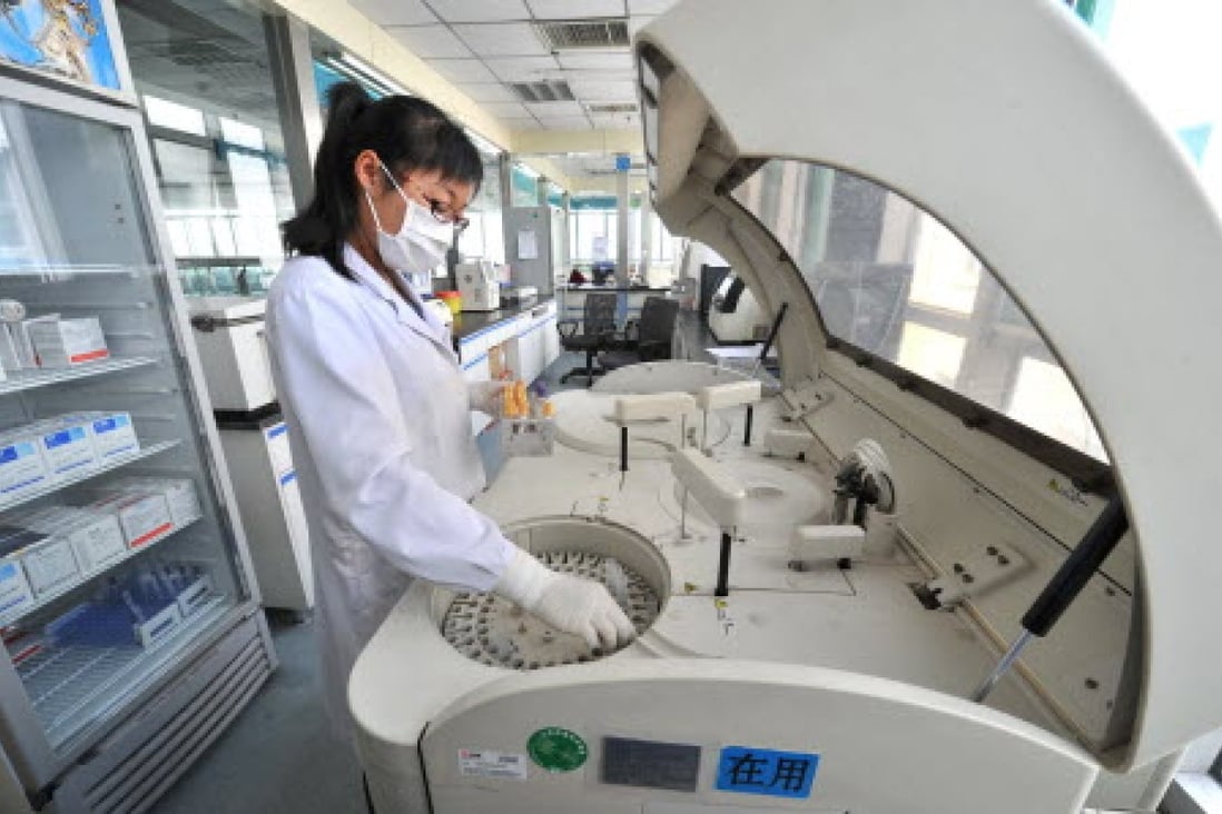 Five years of study went into the development of JK-05, the first drug for Ebola virus disease approved in China. Photo: Xinhua