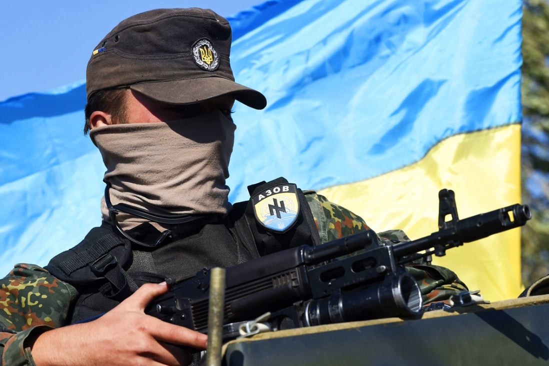 Ukrainian Forces Pound Pro Russian Rebels Near Mariupol Ahead Of