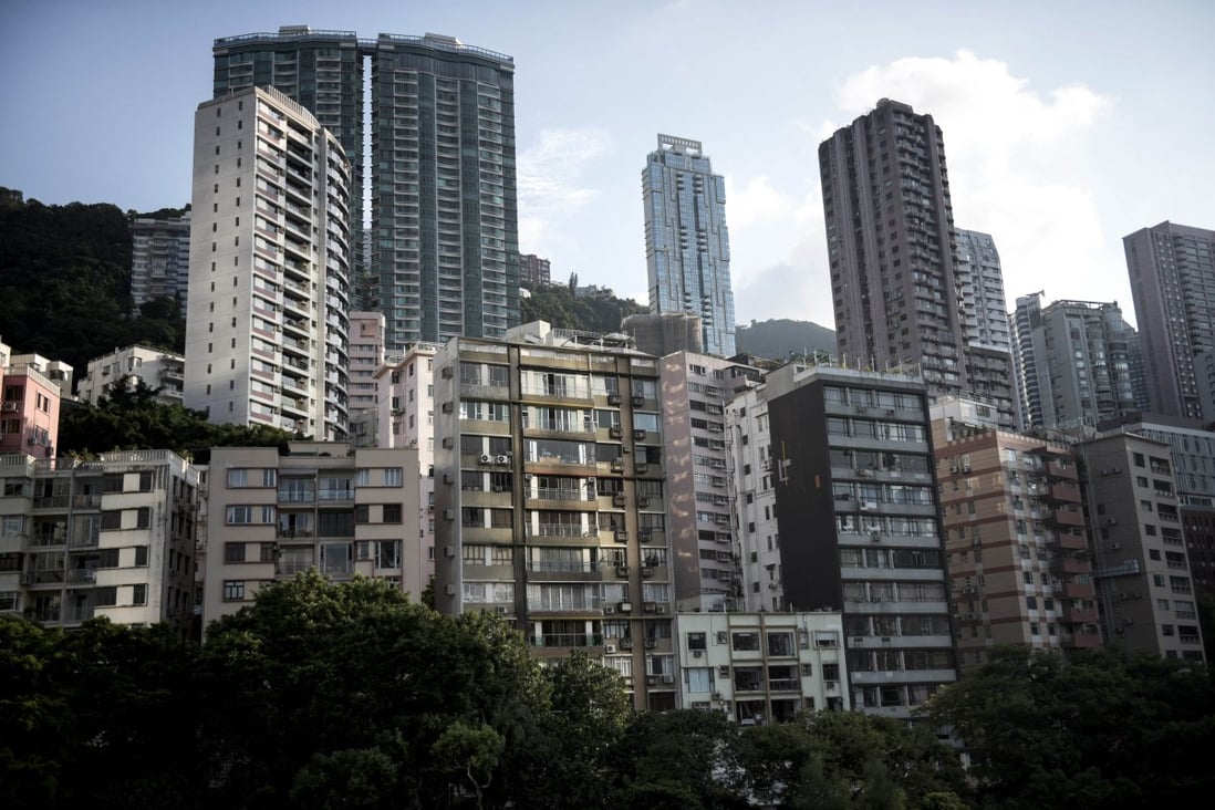 Hong Kong's monthly price index for private homes climbed to a record 255.6, 2.2 per cent higher than in June, while rental index also edged up 0.57 per cent to 157.7. Photo: AFP