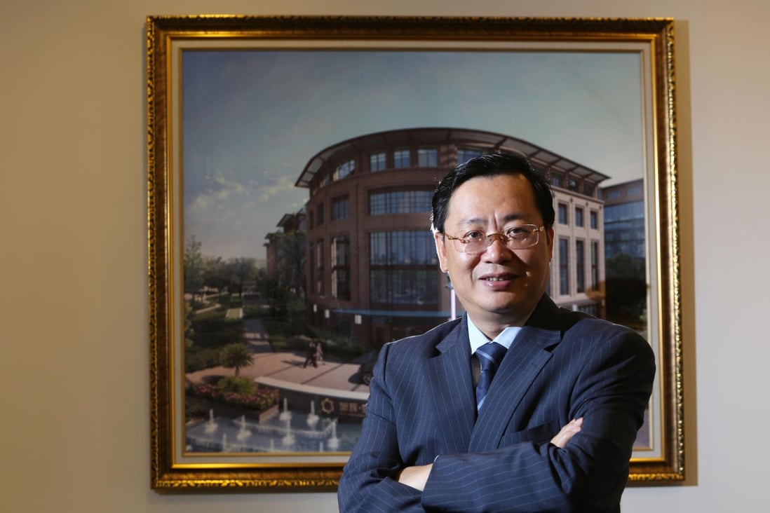 Cifi chairman Lin Zhong says one reason for raising funds should be whether it helps the company's development. Photo: Felix Wong