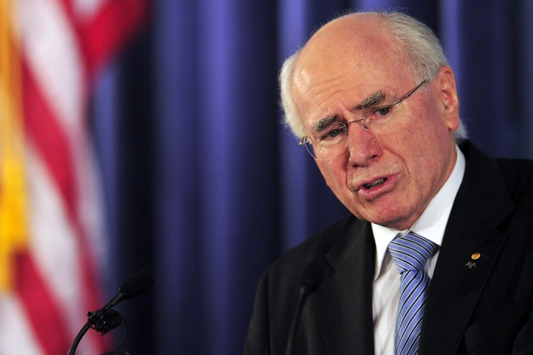 Former Australian Prime Minister John Howard. Photo: AFP