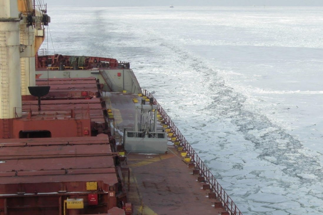 Arctic routes reduce time taken to sail between Asia and Europe.