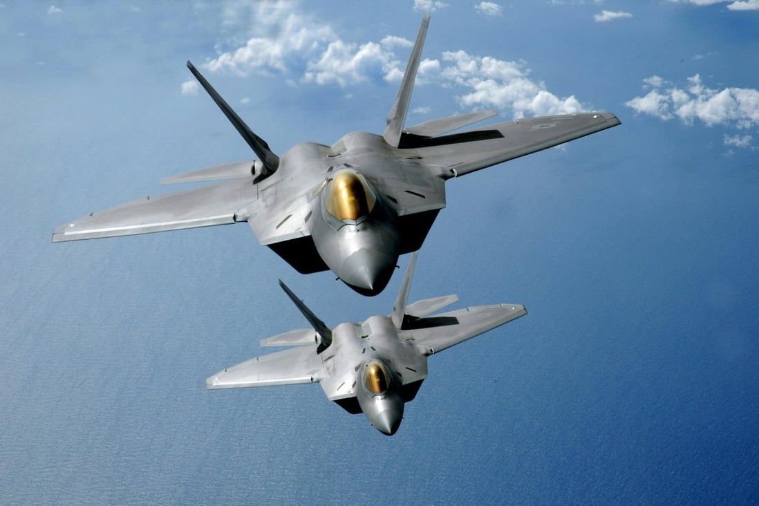 F-22 fighter jet technology was on the list of desired items. Photo: SCMP Pictures