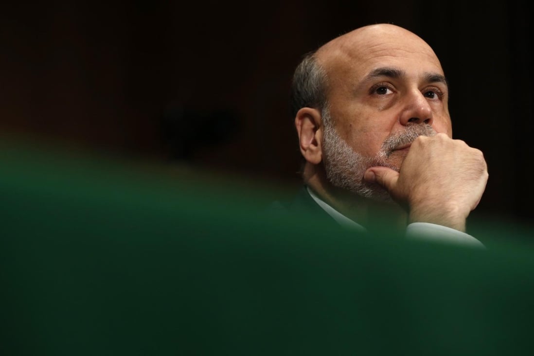 Former Fed chairman Ben Bernanke says he has been unable to refinance his housing loan. Photo: Reuters